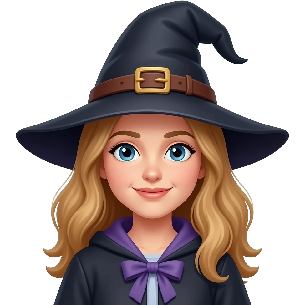 woman with wizard emoji
