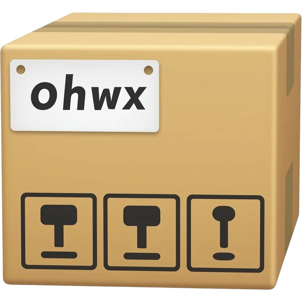 Shipping label emoji