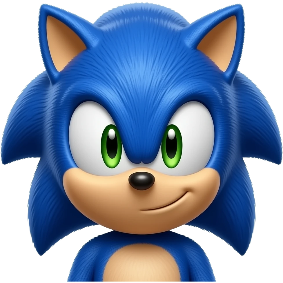 Make sonic look less ai emoji