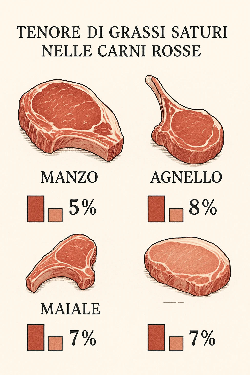grassi saturi carne rossa emoji