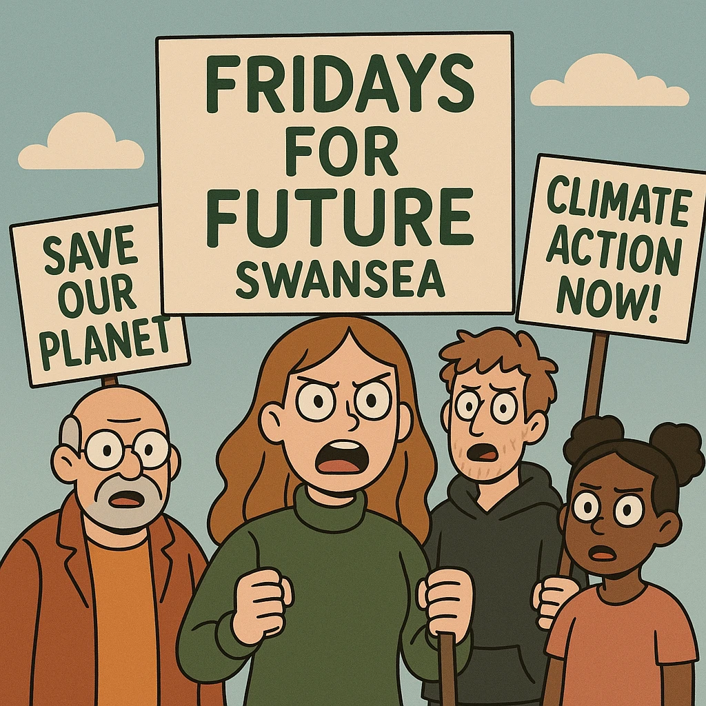 Fridays for Future the Swansea people  emoji