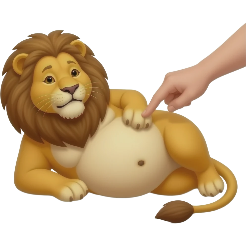 Make this Lioness get stuffed,her belly will so big it would look like she has pregnancy bloating,dare to tickle that Lion girl’s bellybutton,her gut rumbling echoes loud so you can listen to that full tummy,Fat lioness rolls around. emoji