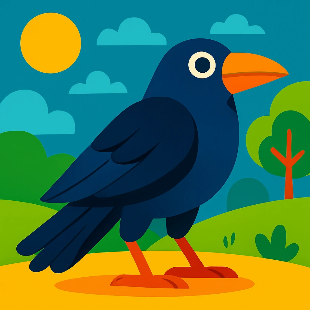 Raven emoji