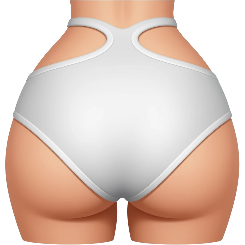 miniature butt emoji