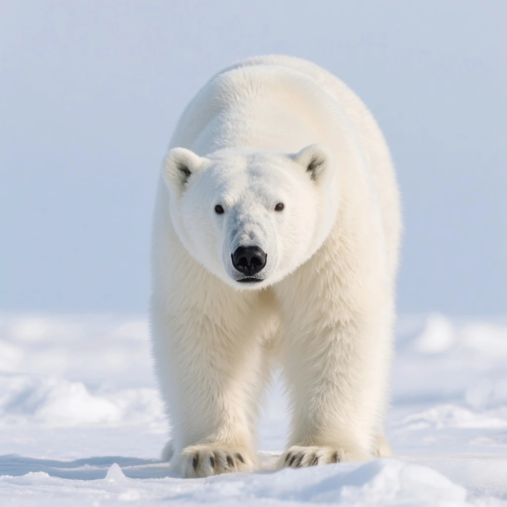 Polar bear emoji