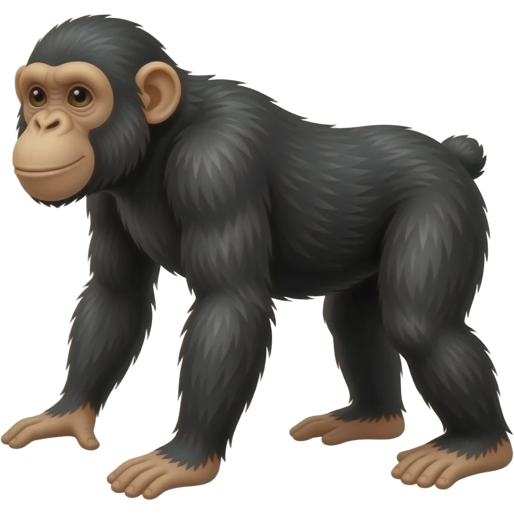 Chimpanzee emoji