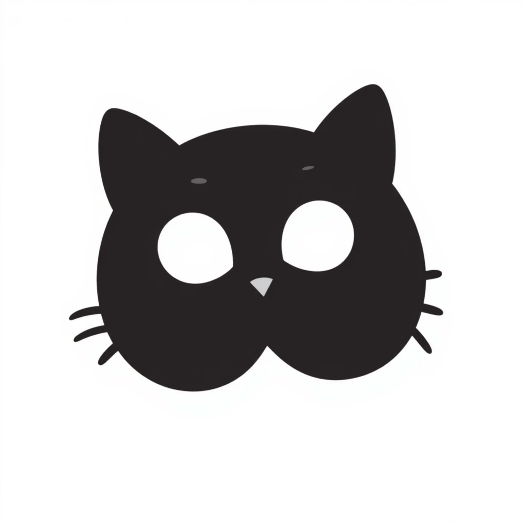 simple mask emoji
