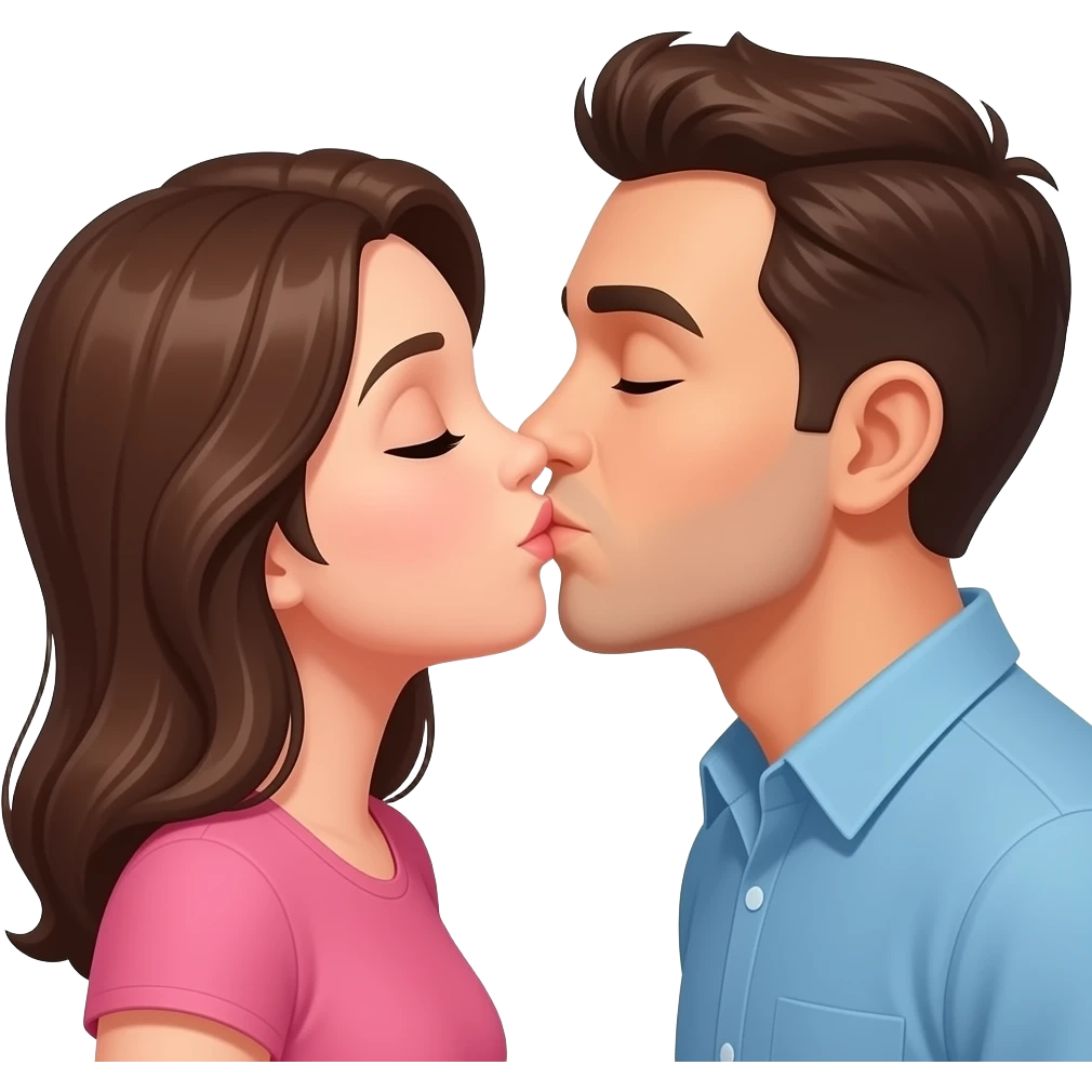 Adult hot kiss emoji