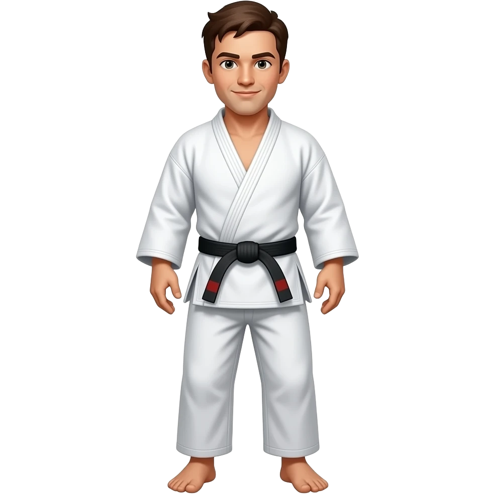 judo  black belt emoji