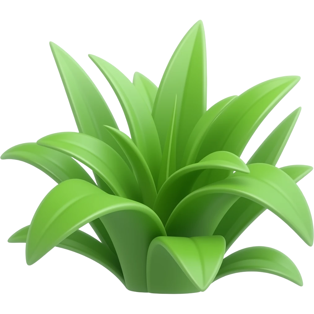 chartreuse green plant emoji