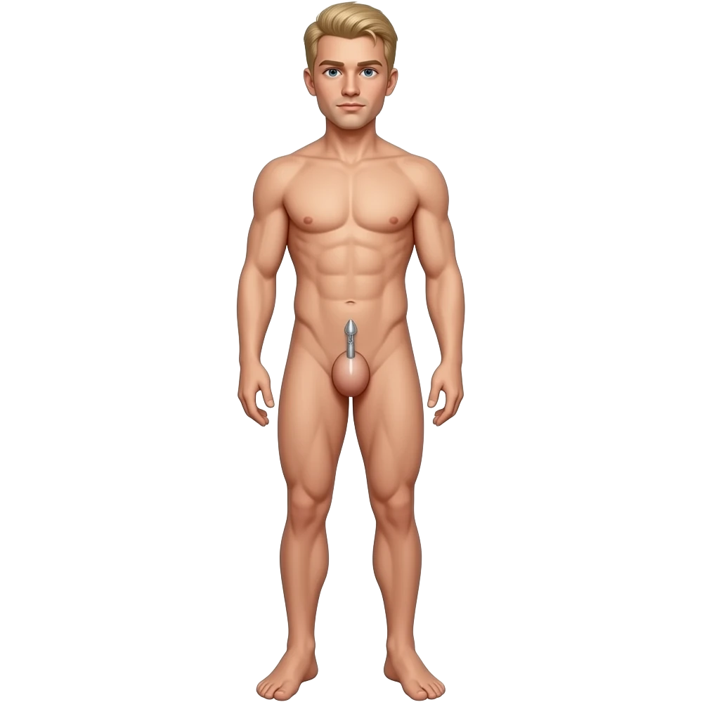 Blond Anal Pegging a man emoji