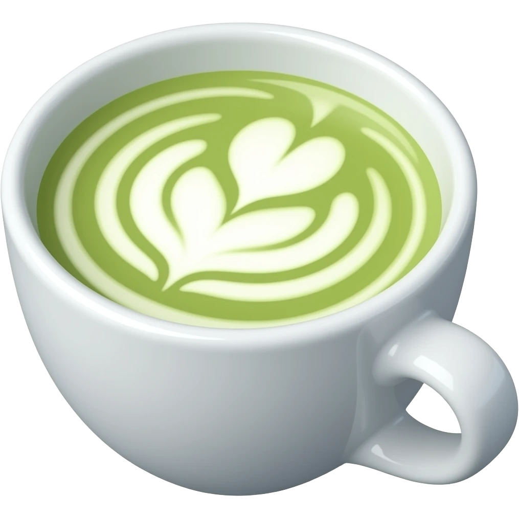 lavender matcha emoji