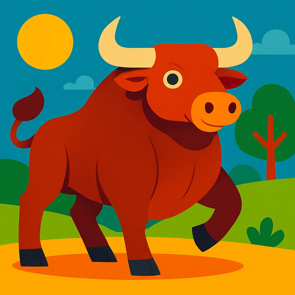 Big bull emoji