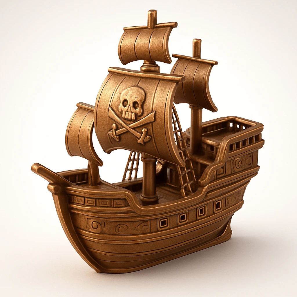 pirate ship emoji