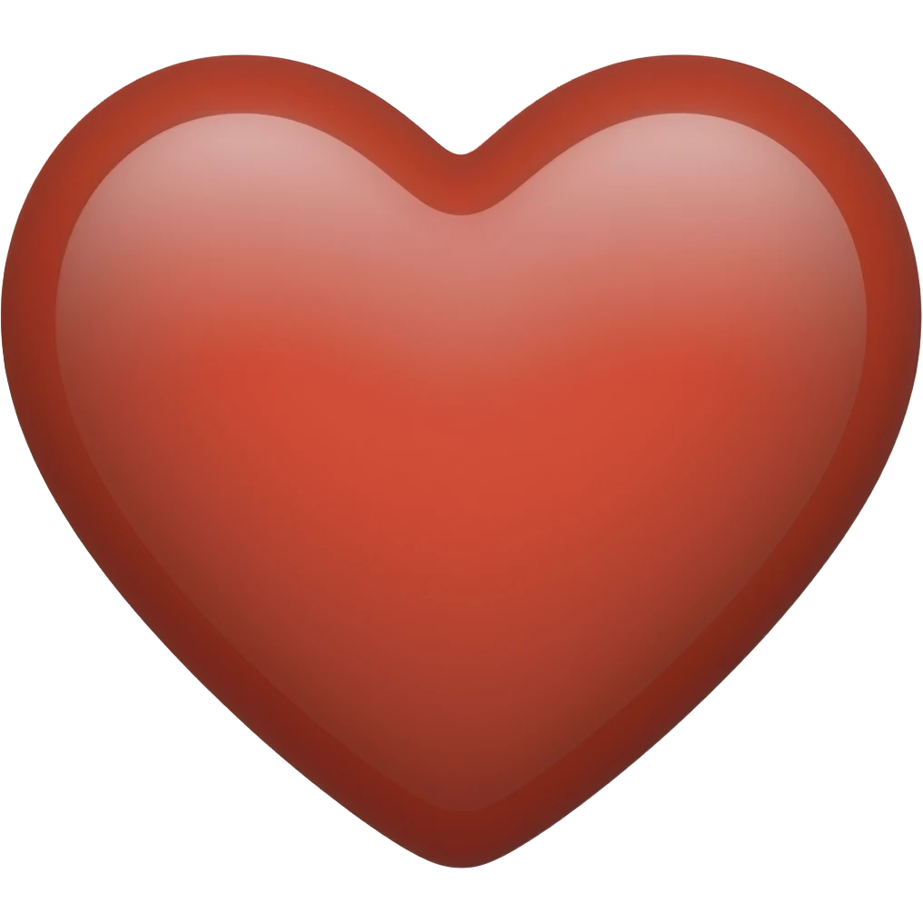 Red heart emoji
