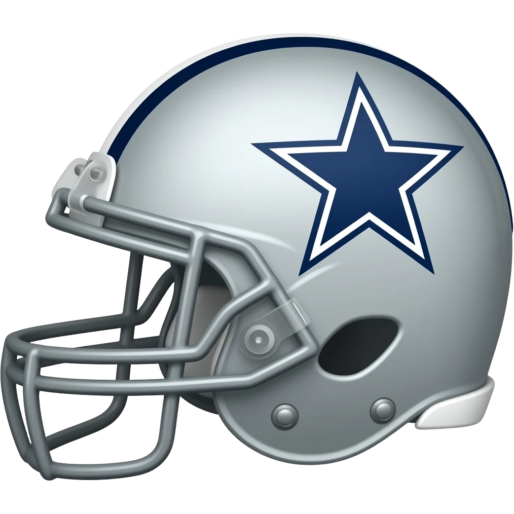 dallas cowboys helmet emoji