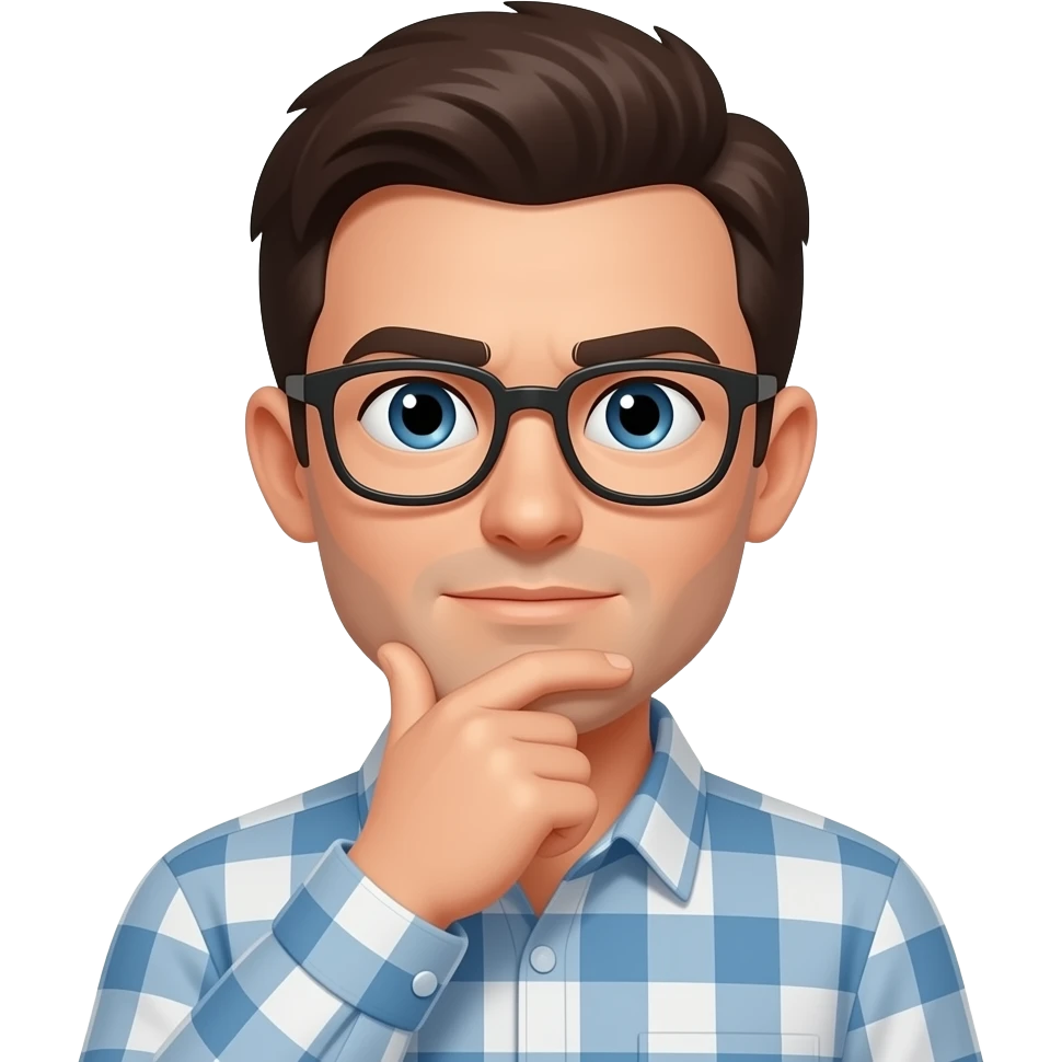 Why it matters: a man who's overthinking emoji