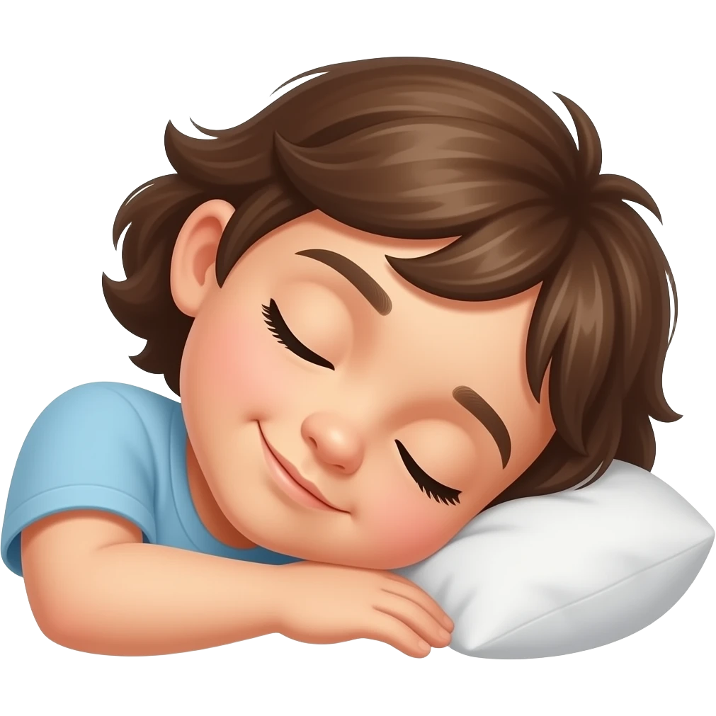 KID SLEEPING WELL emoji
