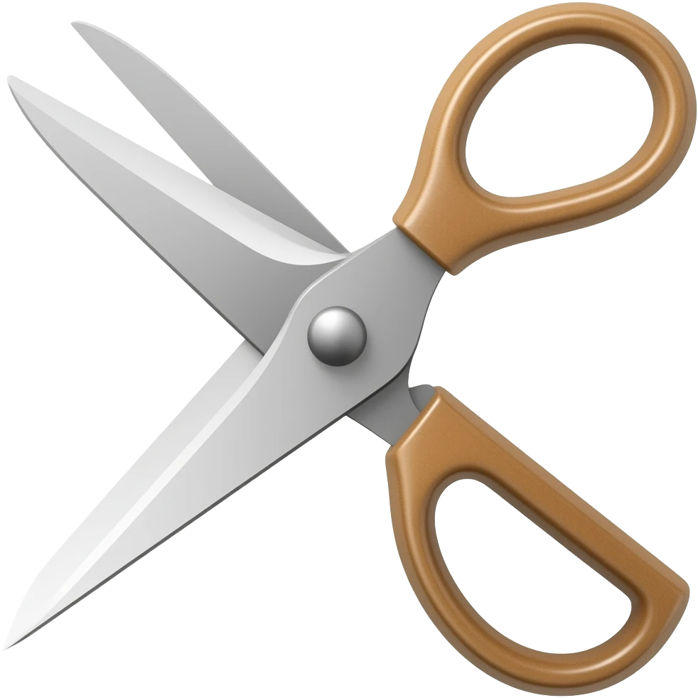 Simple wool shears emoji