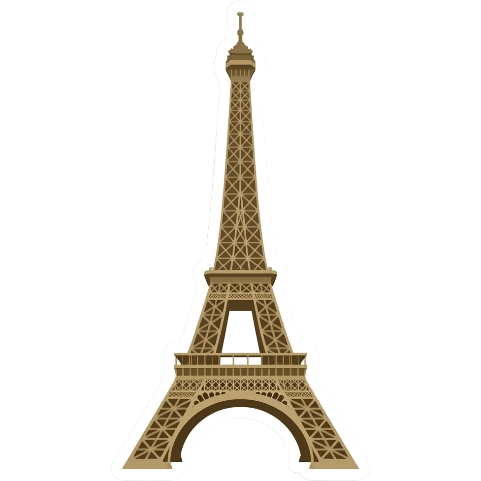 effil tower sticker emoji