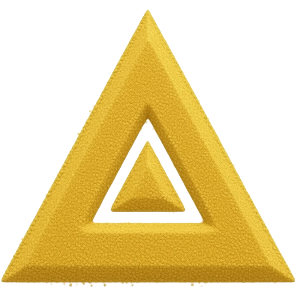 Safron flour triangular flag emoji