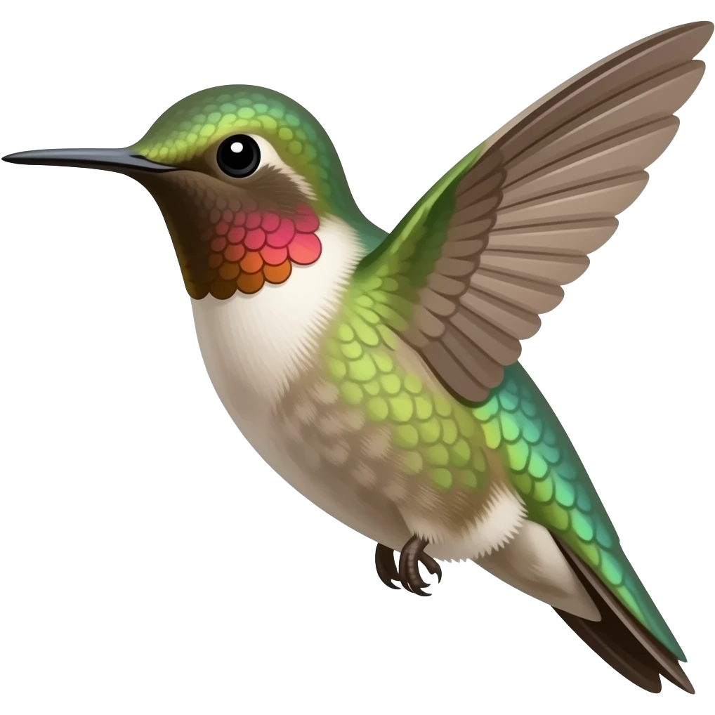 Hummingbird emoji