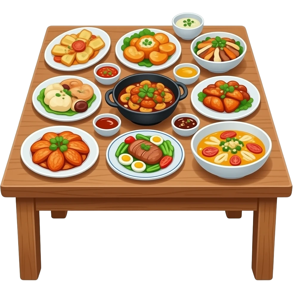 different food types emoji