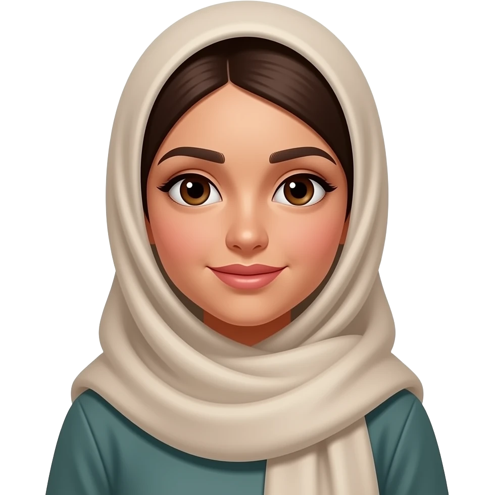An Arab girl emoji