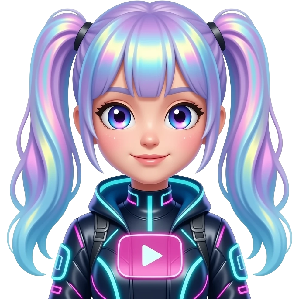 Make a glisten vtuber from Dandy’s world emoji