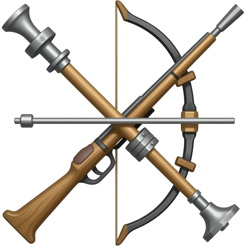 slender crossbow emoji