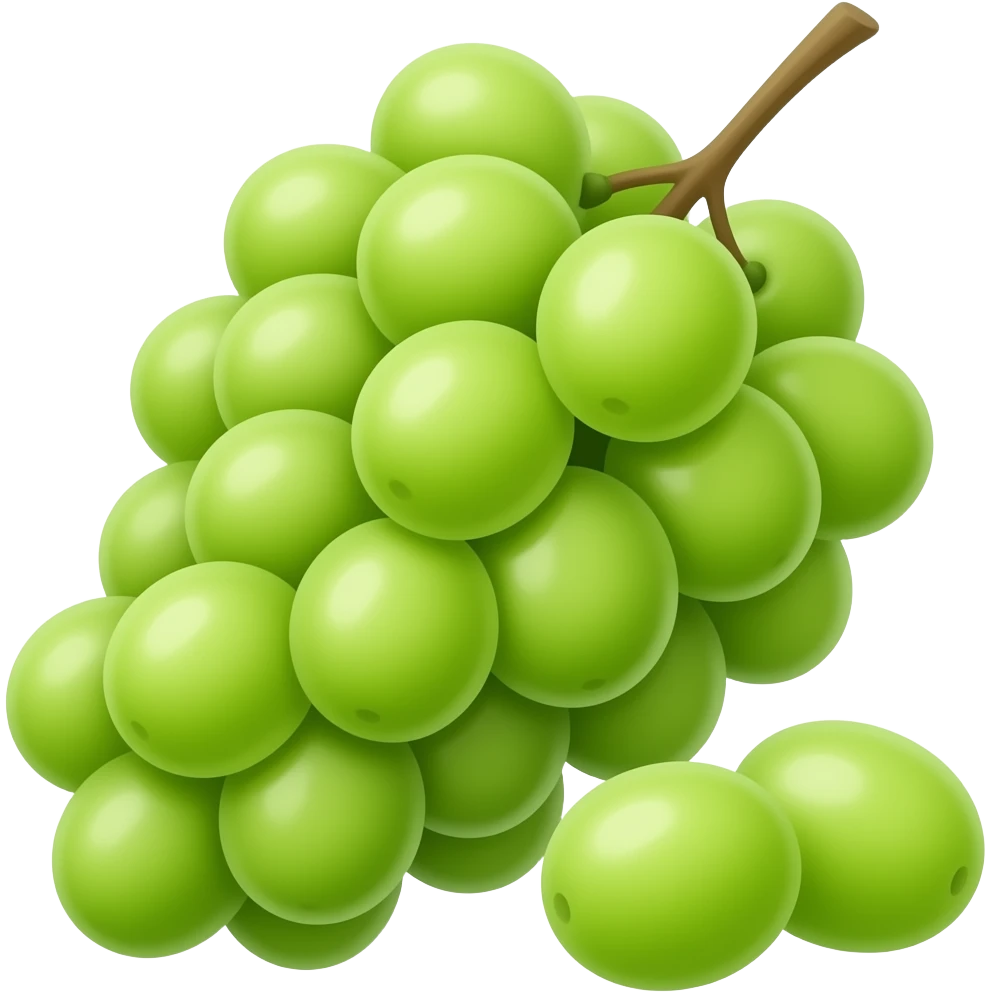 Green grapes emoji emoji