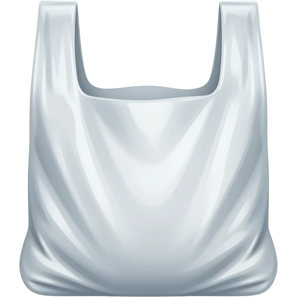 A branded shopping plastic bag emoji