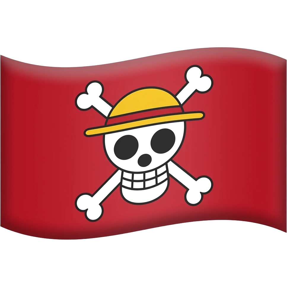One piece flag emoji