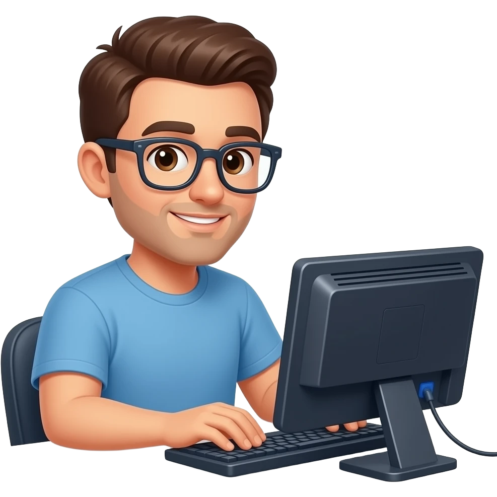 Vibe coding man emoji