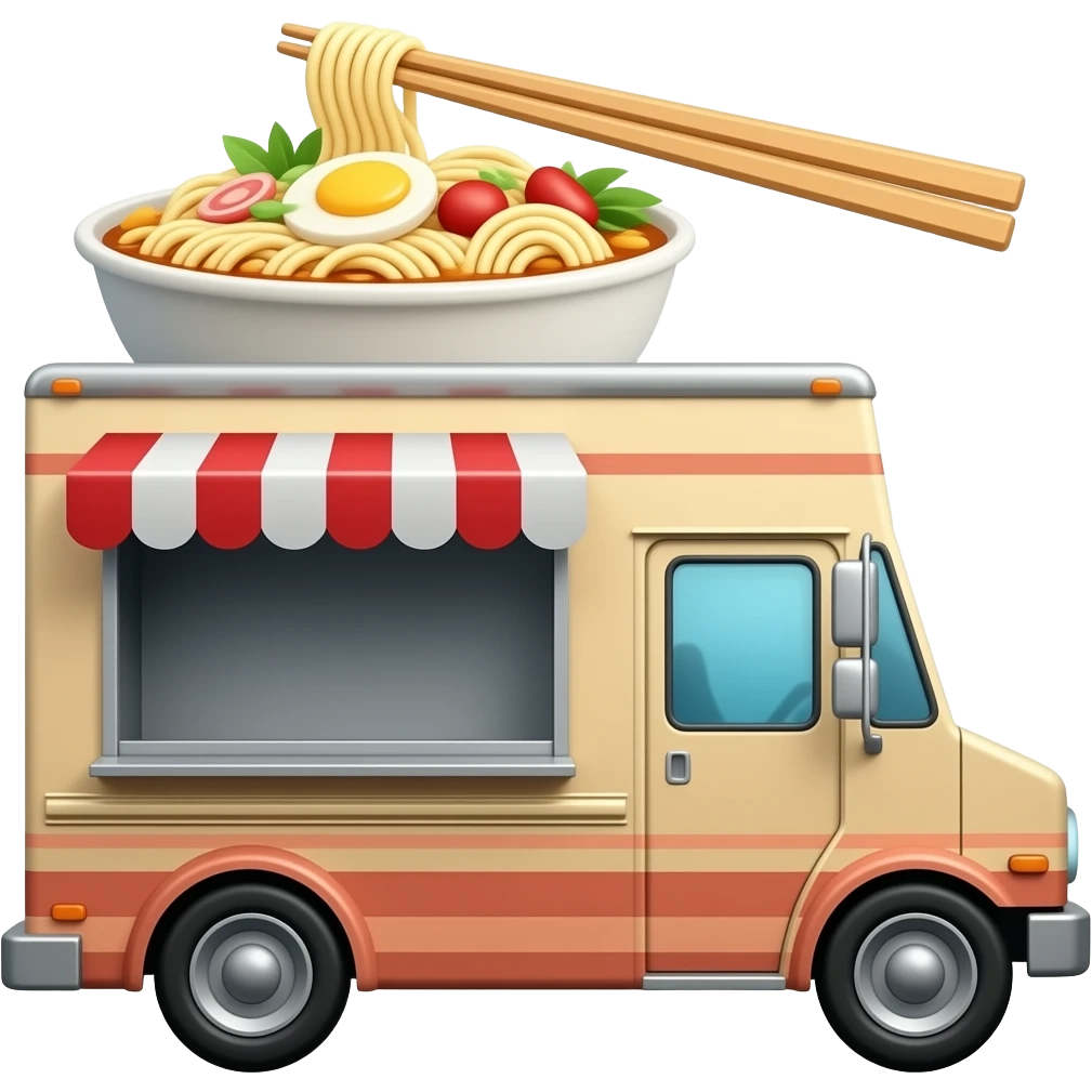 ramen car emoji