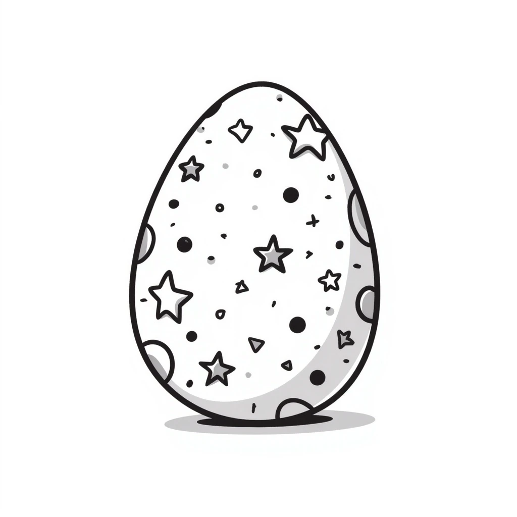 Confetti egg emoji