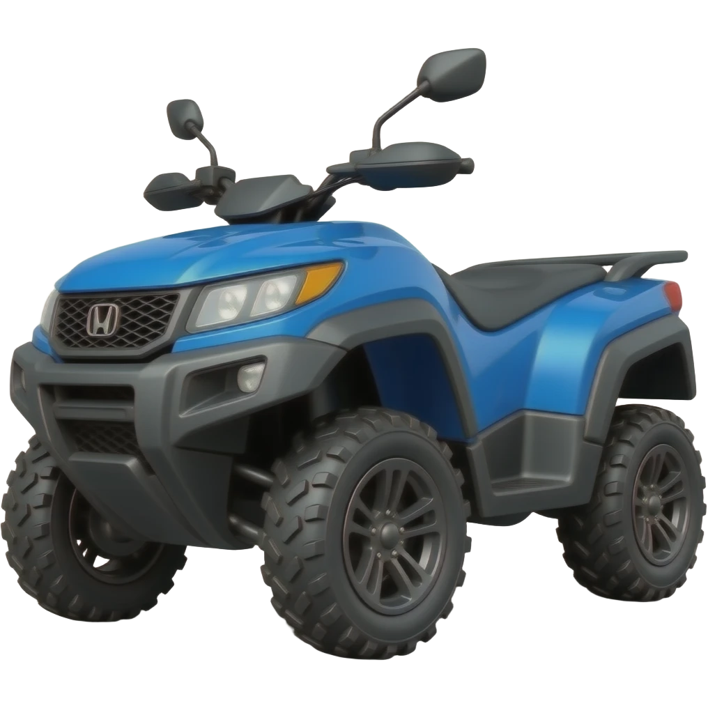 Blue honda talon emoji