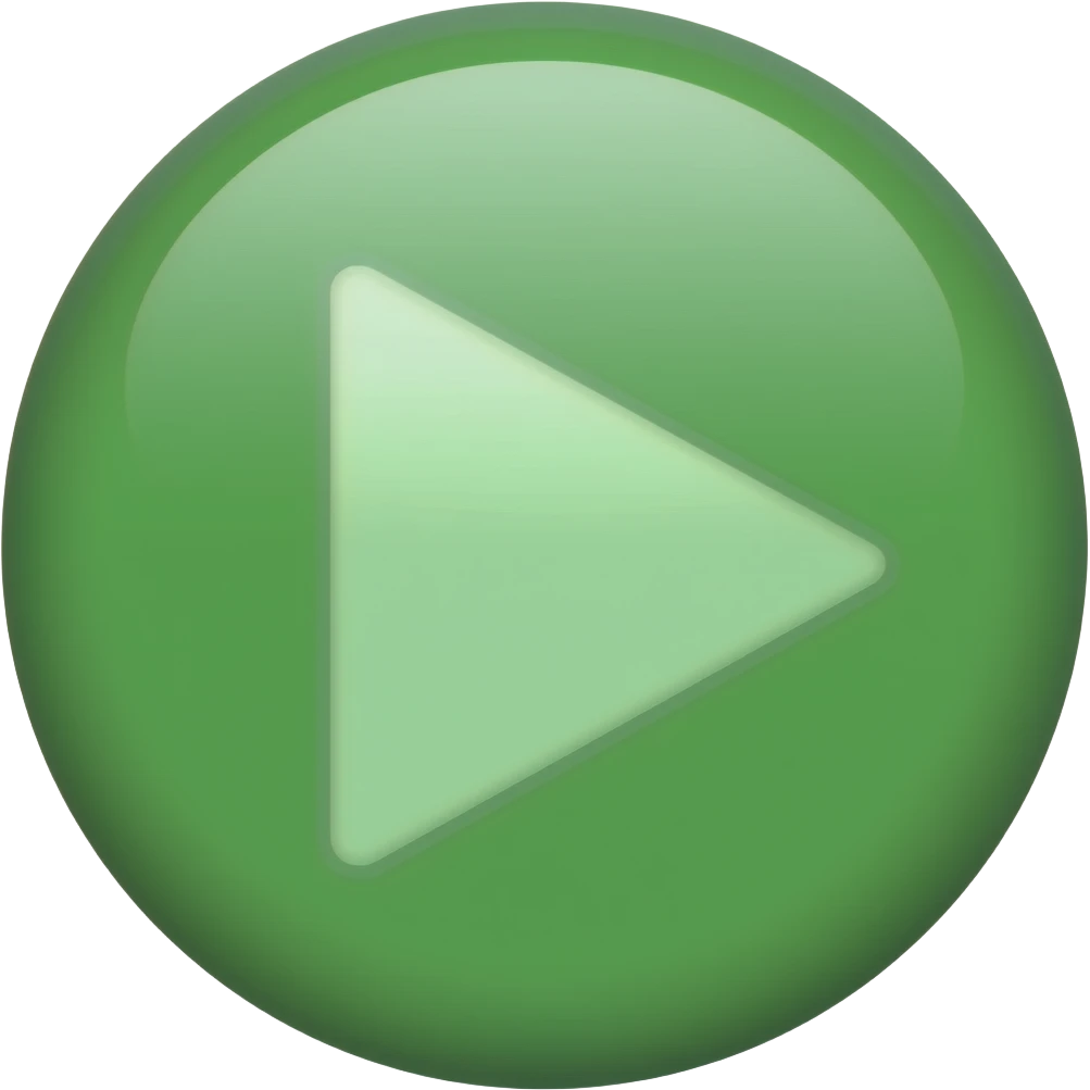 play button green circle emoji