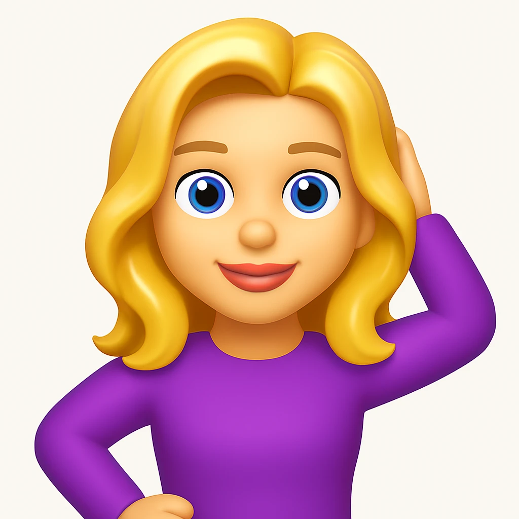 Convert the uploaded image into a 3D Apple-style emoji — preserve the key shapes, colors, and overall composition of the original image. Simplify the forms into clean, rounded cartoon-style elements while keeping the subject recognizable. Apply glossy textures, soft lighting, smooth shading, and render everything in Apple emoji style on a clean white background

 emoji