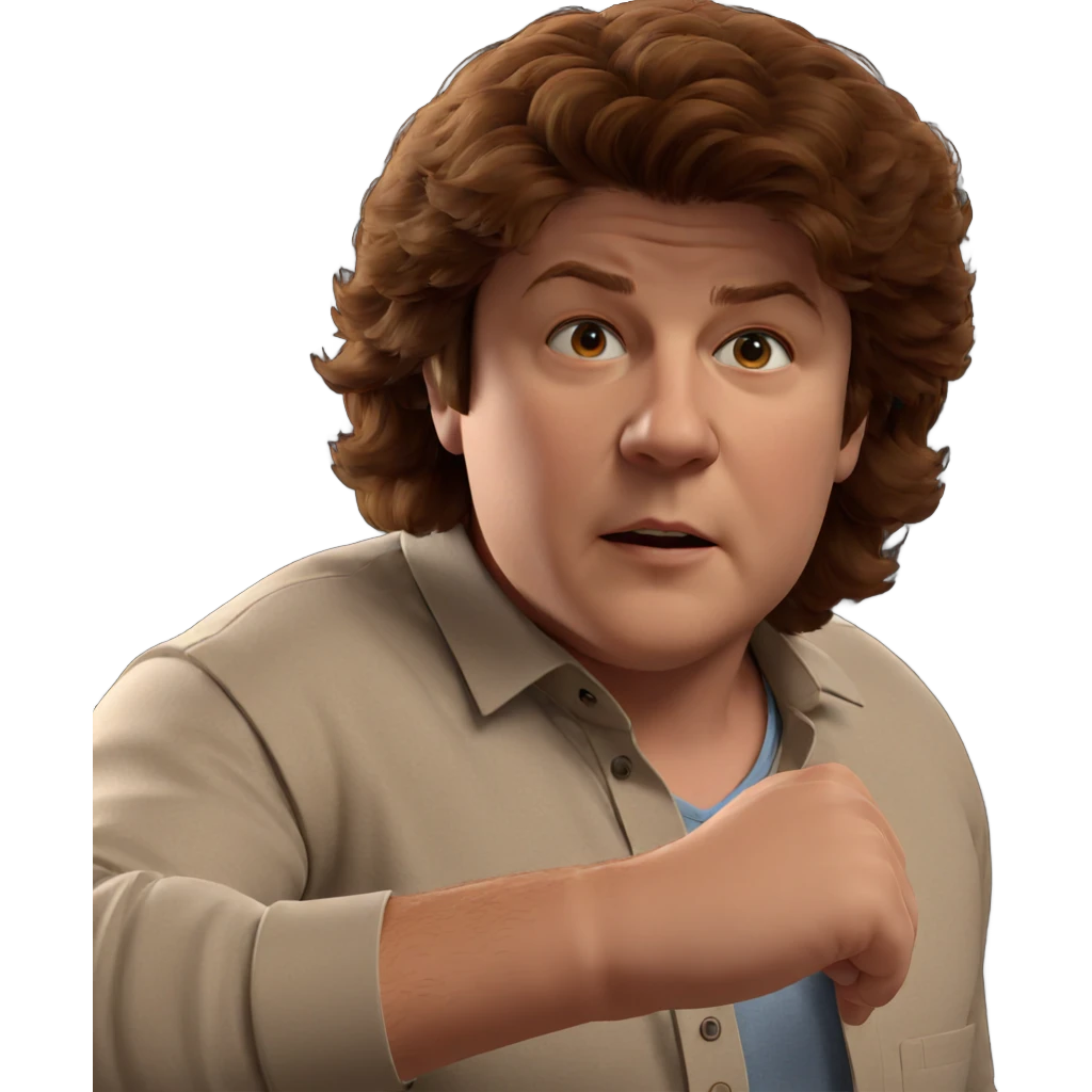 brown haired boy in shirt emoji