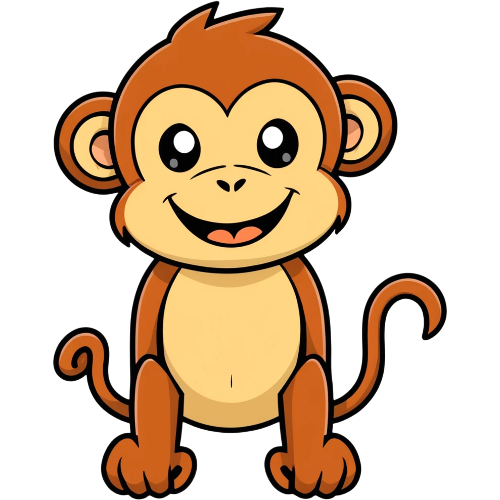 Monkey laughing with the middle finger up  emoji