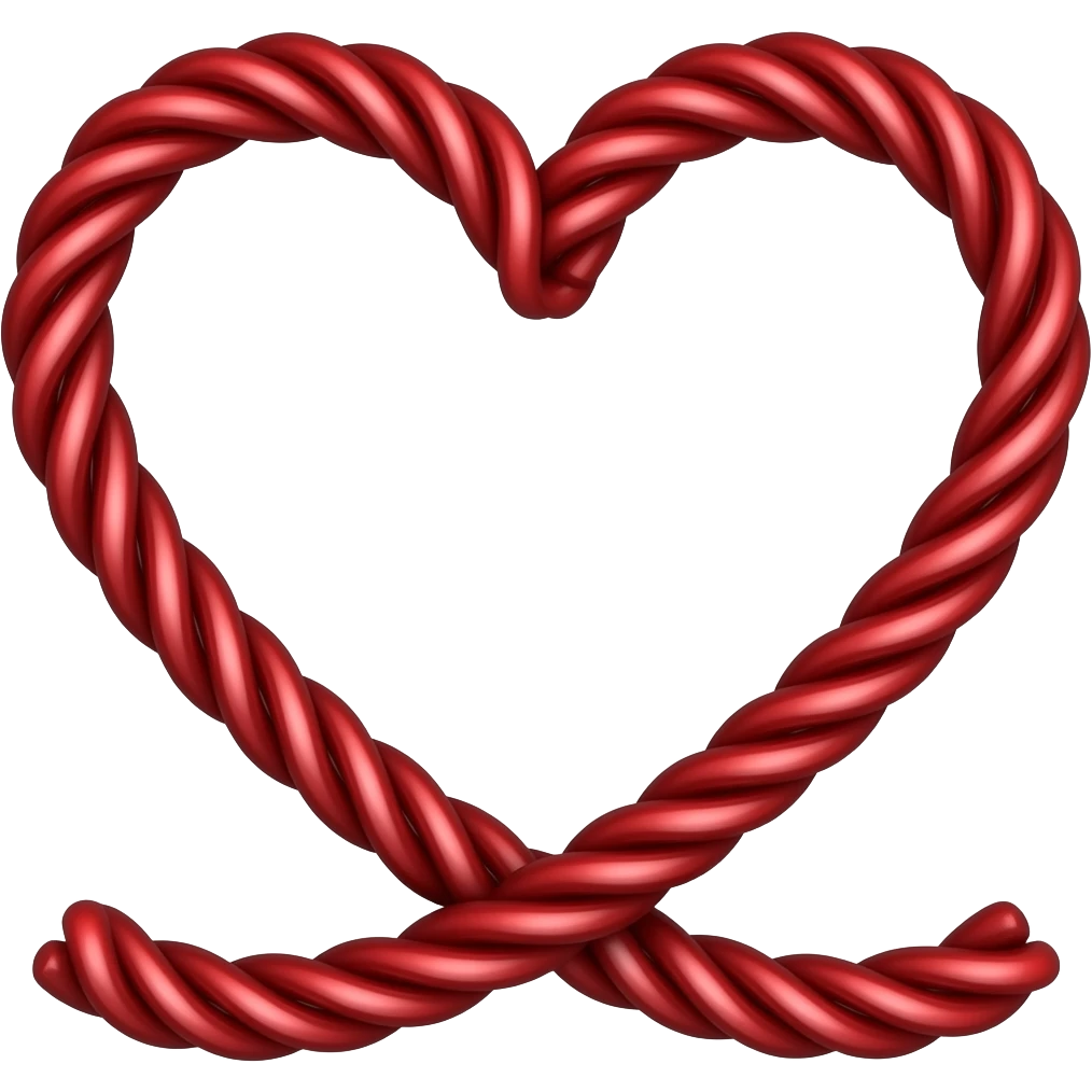 hilo rojo amor emoji