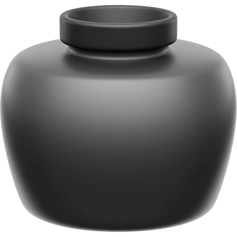 Like the bottle texture and make it black emoji