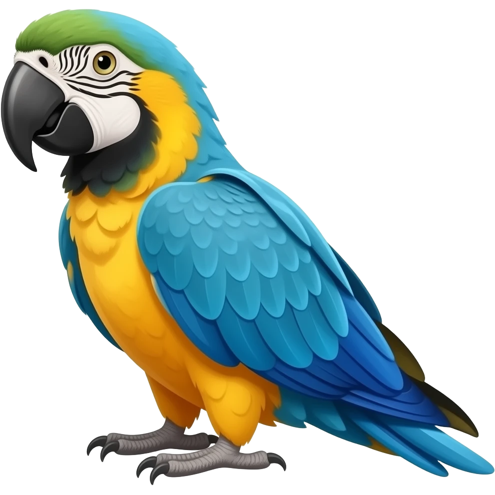 Arara azul emoji