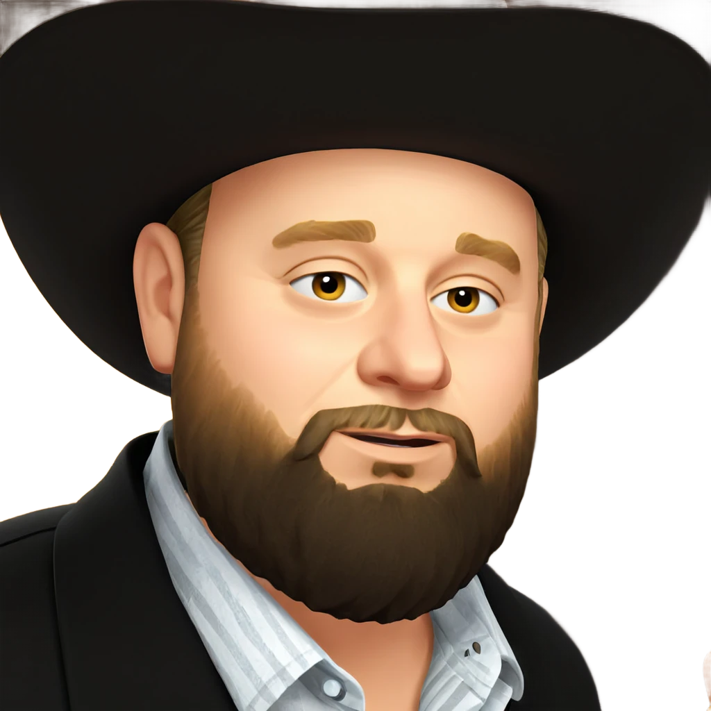 bearded boy in hat emoji