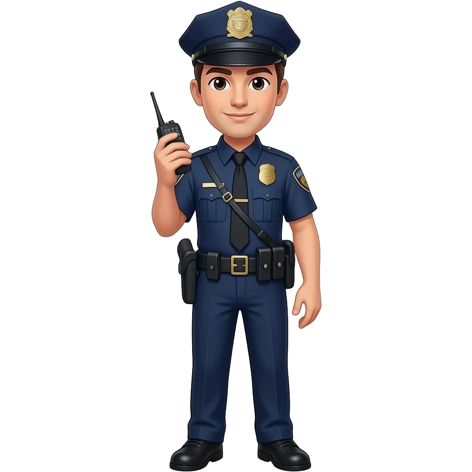 police full body emoji