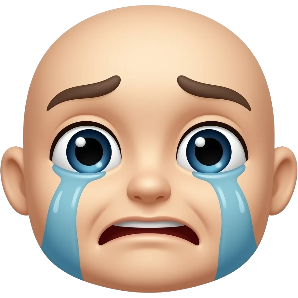 cry face emoji