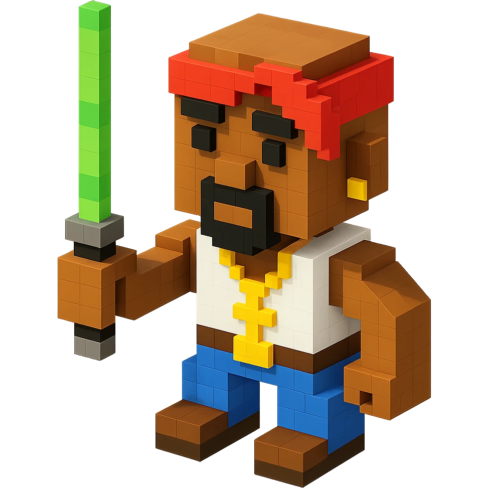 репер 2Pac с джедайским мечем, no background  emoji
