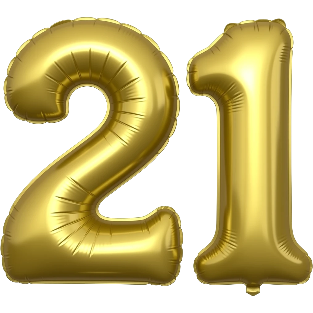 aNNA'S 21ST BIRTHDAYBALLOONS emoji