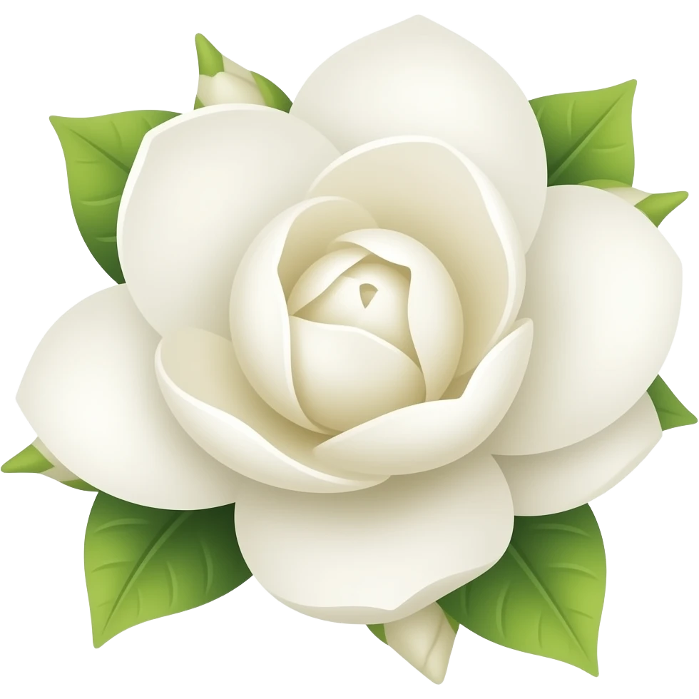 Jasmine flower emoji